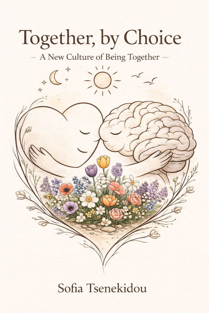 Together by choice book cover - Sofia Tsenekidou