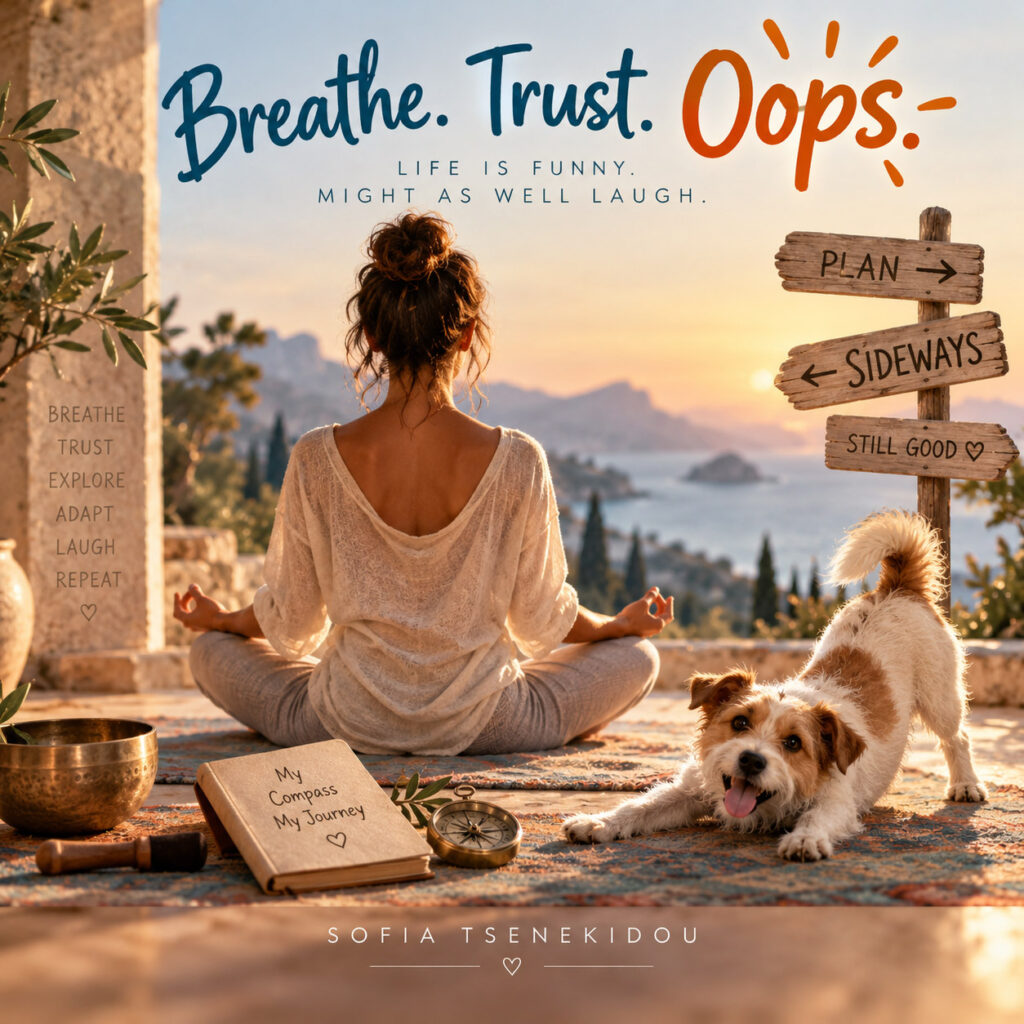 Breathe Trust Ops song artwork by Sofia Tsenekidou