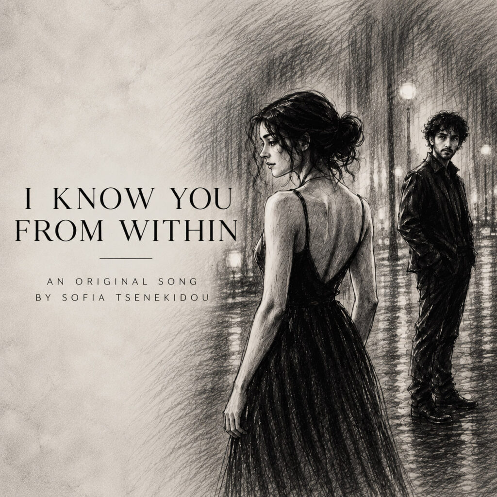 I know you from within song artwork by Sofia Tsenekidou