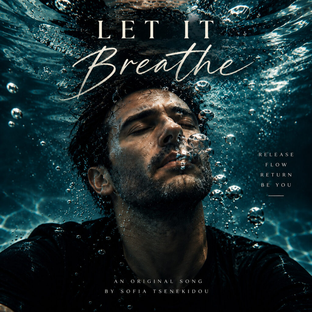 Let it breathe song artwork by Sofia Tsenekidou