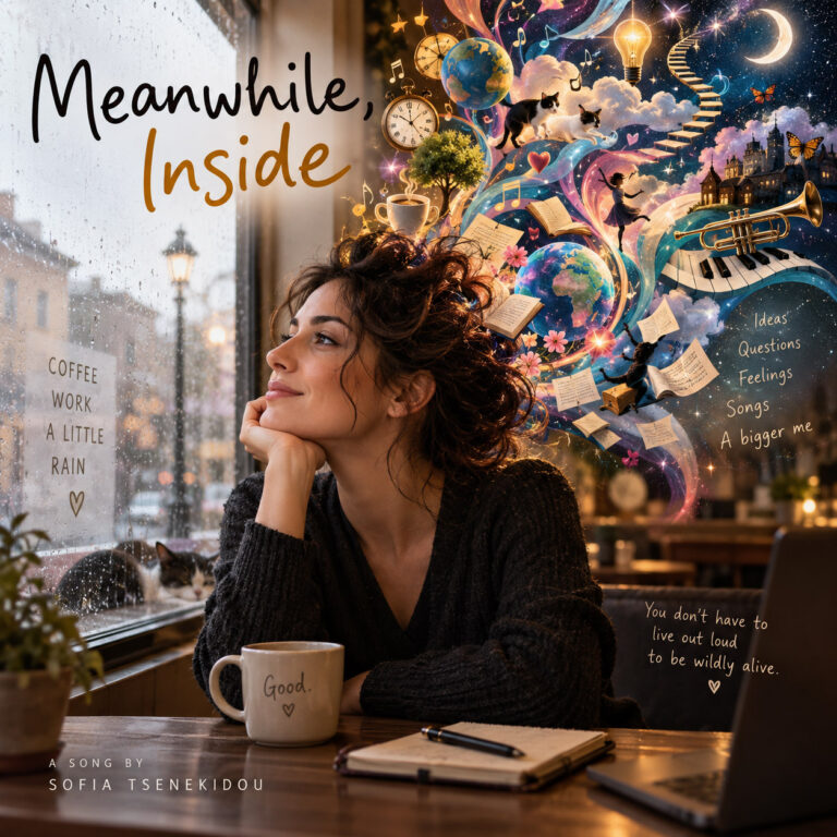 Meanwhile Inside song Sofia Tsenekidou artwork