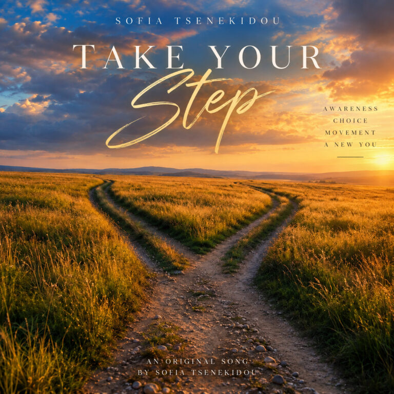 Take your step song artwork by Sofia Tsenekidou